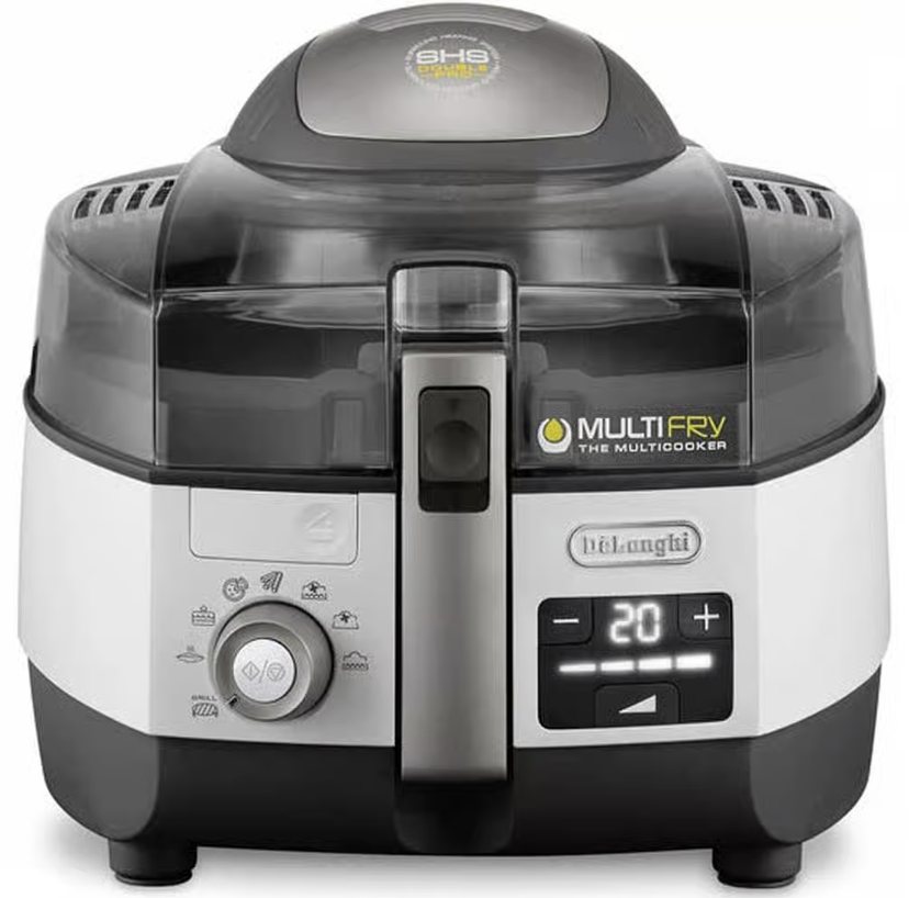 Black And Decker Aof100 Air Fryer Without Oil 12 Liter Silver - 1500 Watt