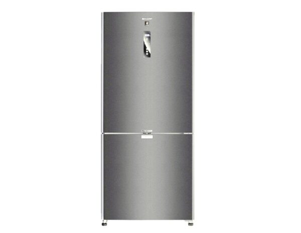 SHARP Fridge Inverter Digital, Bottom Freezer, 558 L, Silver - SJ-PV73K-DST