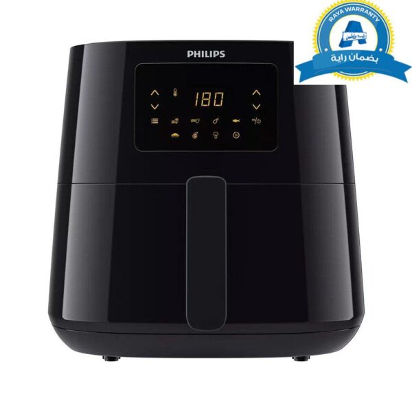 Philips Essential Air Fryer XL, 1.2 kg, 6.2 L capacity, digital display, black - 50 Hz - HD9270/90 (2-year local warranty)