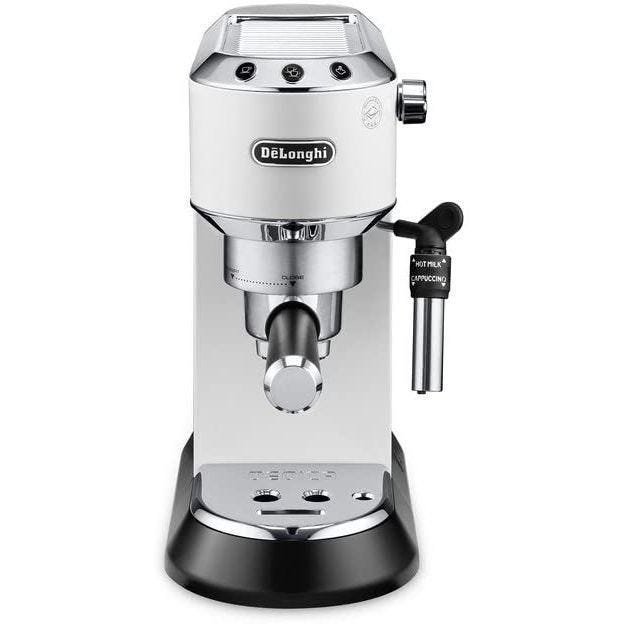 Delonghi Dedica Espresso Coffee Machine, Black - EC685.W