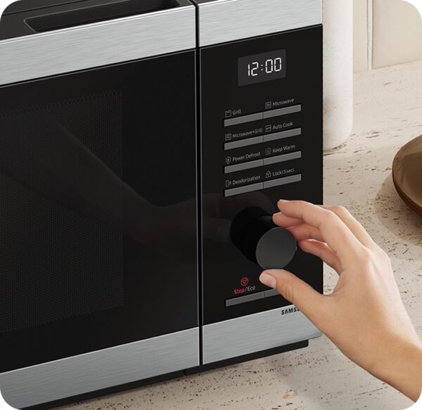 Samsung MW5500D MICROWAVE AND GRILL 40 LITER 1500 WATT - BLACK  MW5500D - Image 2