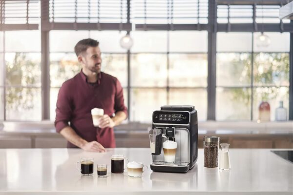 ⁦Philips 2200 Series Fully Automatic Espresso Machine, Black - EP2220 international warranty⁩ - الصورة ⁦6⁩