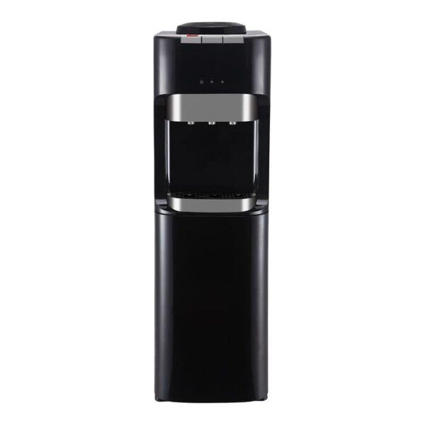 Fresh FW-16VCB Water Dispenser, 3 Faucets, Storage Cabin - Black