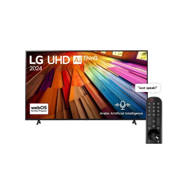 إل جي شاشة 70 بوصة إل إي دي 4 كاي سمارت وايرلس TV 70UT80006LA