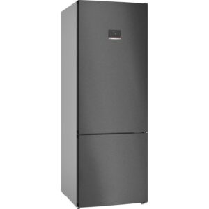 Bosch Series 4 Digital No Frost Refrigerator, 505 Liter, Black Inox - KGN56CX30U
