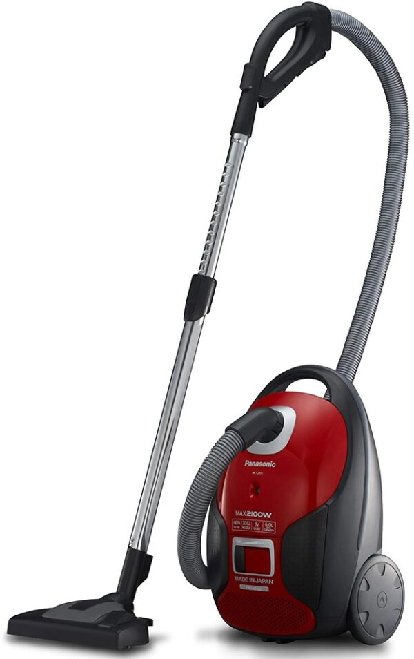 ⁦Panasonic Vacuum Cleaner, Made in Japan, mc-cj915, 6l, 2100W- Red- 1 Year Warranty⁩ - الصورة ⁦8⁩