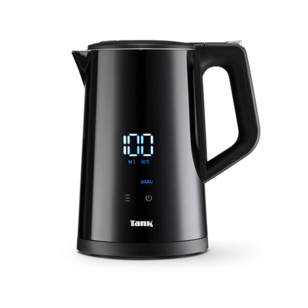 Tank Safe Touch Smart Kettle, 1.7L Capacity, 1850 Watts, Black, Y6261SE - 2 Year Warranty