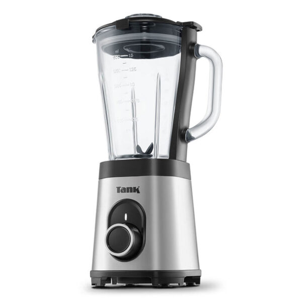 ⁦Tank Super Blender, 800 Watts ,1.5L Glass Jug , with 500ml Stainless Steel Grinder and 900ml BPA Free Plastic Bottle, YB-S62k GR , 2 Year Warranty⁩ - الصورة ⁦8⁩