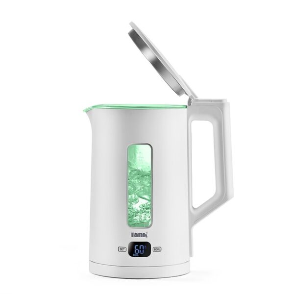 Tank Safe Touch Glass Digital Kettle, 1.5L Capacity, 1500 Watts, Silver Frame, DG-2338-ES - 2 Year Warranty - Image 3