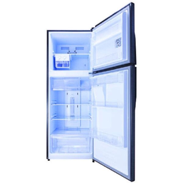⁦Fresh Glass Refrigerator Digital NoFrost ,397 Liter, Light Grey FNT-MR470YGWG -500016258⁩ - الصورة ⁦2⁩