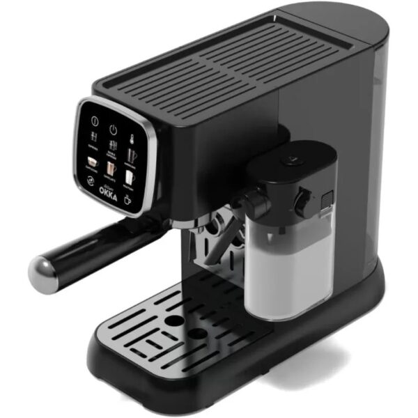 ⁦Okka Solo M Copper Espresso Coffee Machine 15 Bar Black*Chrome OK0032-0500⁩ - الصورة ⁦3⁩