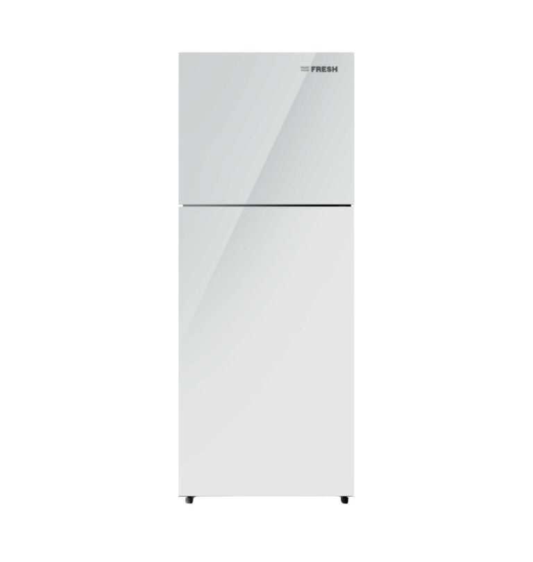 Fresh Glass Refrigerator Digital NoFrost ,397 Liter, Light Grey FNT-MR470YGWG -500016258