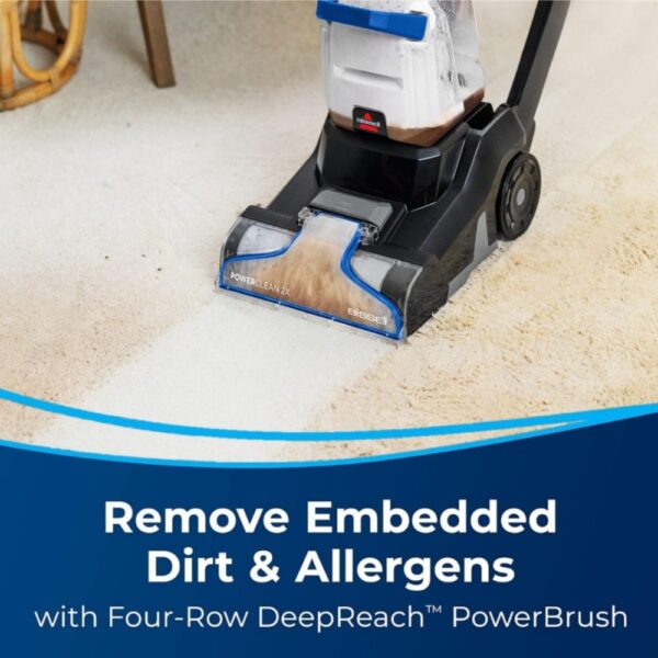 ⁦BISSELL PowerClean 2X Carpet & Upholstery Washer 3878K – 2 Year Warranty⁩ - الصورة ⁦6⁩