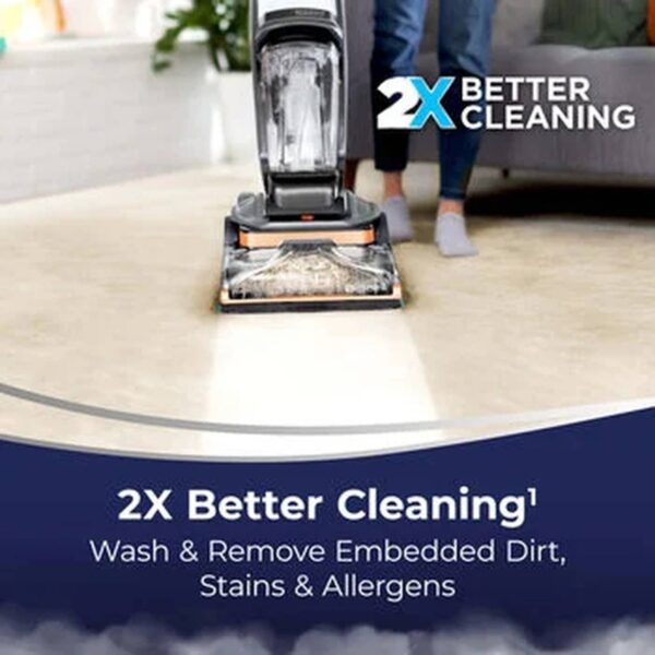 ⁦BISSELL Revolution HydroSteam Carpet Deep Cleaner 3672E – | 2-Year BISSELL Warranty⁩ - الصورة ⁦3⁩