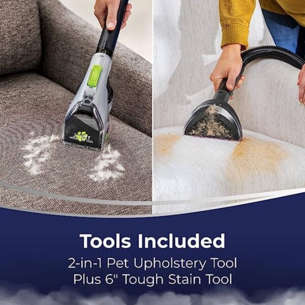 ⁦BISSELL Revolution HydroSteam Carpet Deep Cleaner 3672E – | 2-Year BISSELL Warranty⁩ - الصورة ⁦2⁩