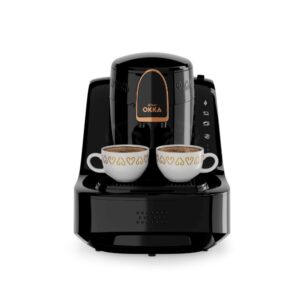 Arzum Okka Rich Turkish Coffee Experience Enjoy ELIT Turkish Coffee Machine 2Pin Black ,Copper