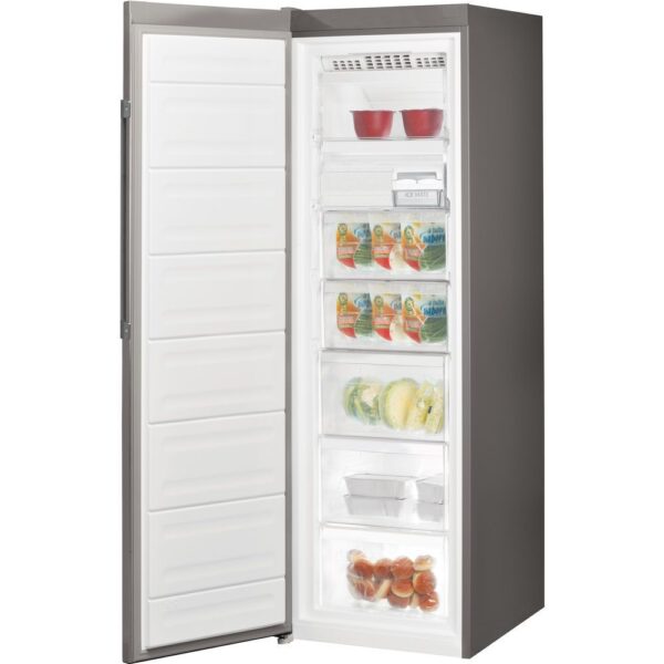 ⁦Ariston Freestanding Freezer, 7 Drawers, 259 Liters, Silver – UH8 F2D XI⁩ - الصورة ⁦2⁩
