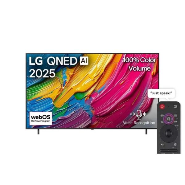 إل جي شاشة 65 بوصة QNED سمارت ماجيك ريموت TV 65QNED80A6A