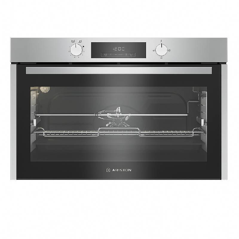 فرن أريستون بلت ان 90سم غاز استانليس ديجيتال بالمروحة AROG 9R2F3NG XNA