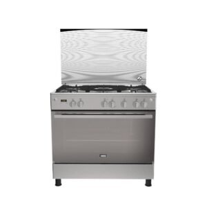 Zanussi Cool Max Gas Cooker 5 Burners 90 Cm Stainless Steel ZCG94396XB