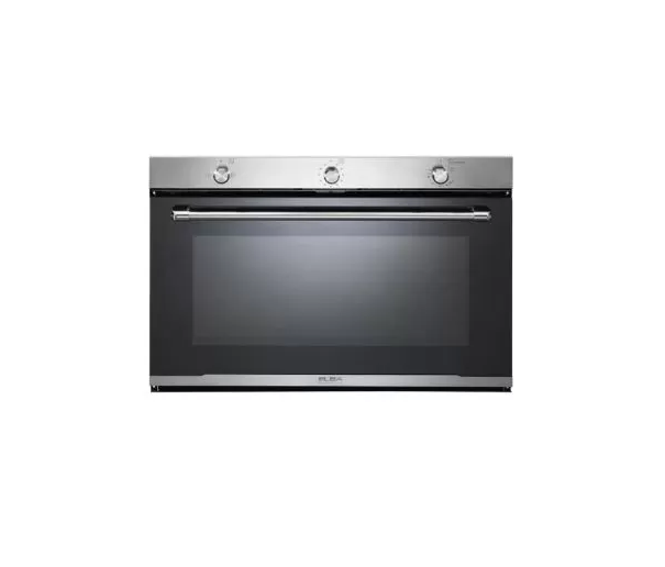 Elba Gas Oven With Gas Grill Fan Stainless Steel 90cm Model 140-G94F
