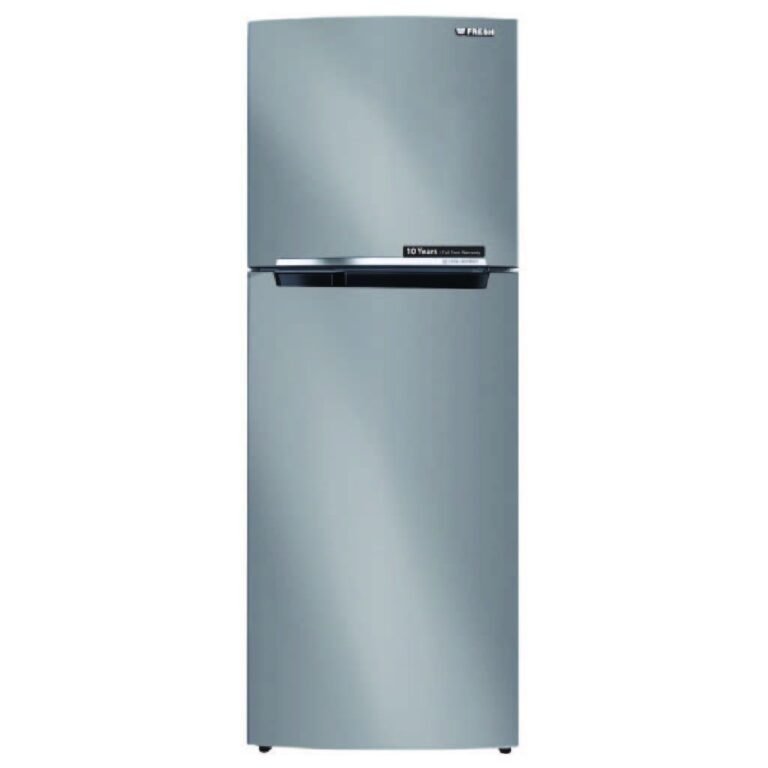 Fresh Refrigerator, No Frost, 369 Litres, 2 Doors, Silver, FNT-BS400BS-18434