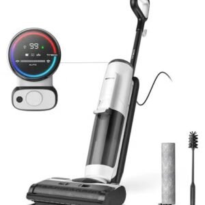 مكنسة كهربائية سلكية وممسحة بخار فلور ون اس 5 بالبخار للاستخدام الرطب والجاف من تينيكو 0.7 L 1500 W SW101000UK