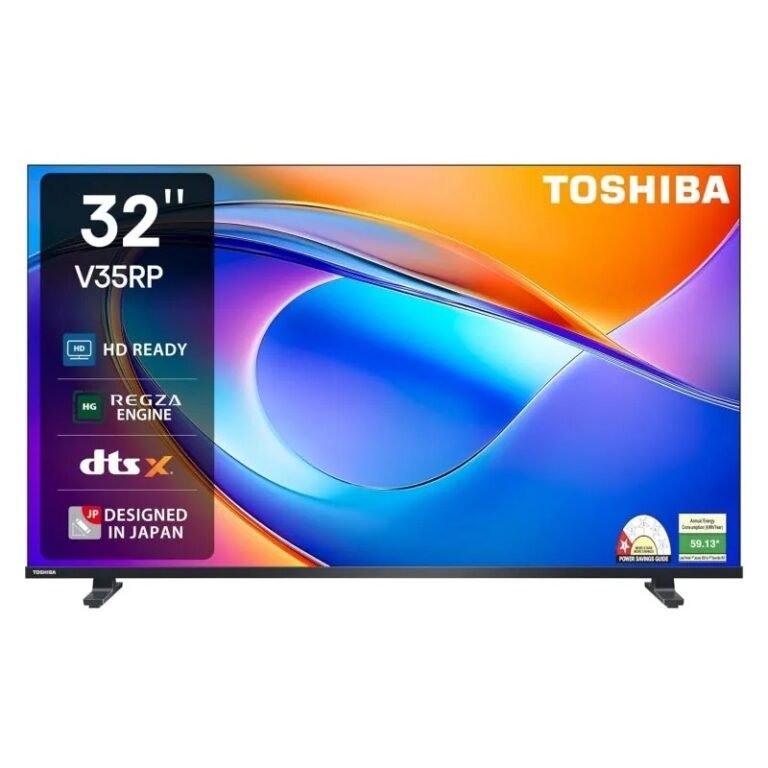 TOSHIBA Smart Frameless TV 32 Inch LED FHD Remote Voice Control with Built-in Receiver 32V35RP