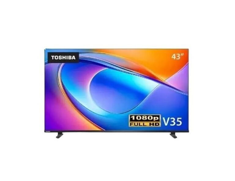 TOSHIBA Smart Frameless TV 43 Inch LED FHD Remote Voice Control with Built-in Receiver 43V35RP