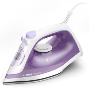 Philips Steam Iron 1000 Series 1800W, 250ml Water Capacity - Purple