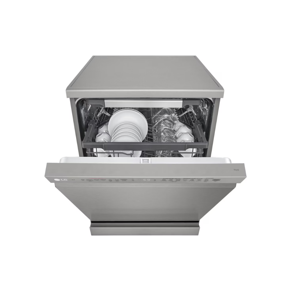 LG 14 Place Setting Dishwasher, Inverter, 2 Racks, 4 Washing Arms, Korean - DFC435FP - الصورة 3