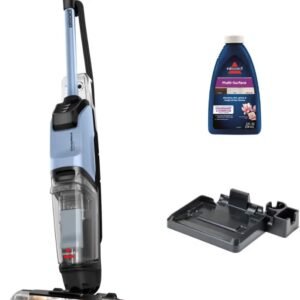 BISSELL CrossWave EdgeFind 4136K – Wet & Dry with ZeroGap™ Edge Cleaning, FurFinder™ Headlights, Tangle-Free Brush Roll & Self-Cleaning Cycle
