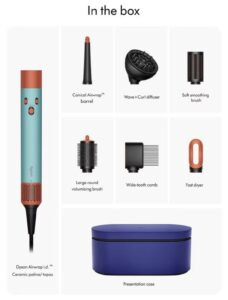 Dyson Airwrap Ceramic Hair Styler Straight + Wavy Patina Topaz