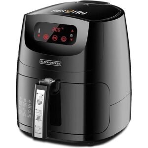 BLACK+DECKER AF600 Air Fryer - 5L - 1.2kg - 1500W - Black