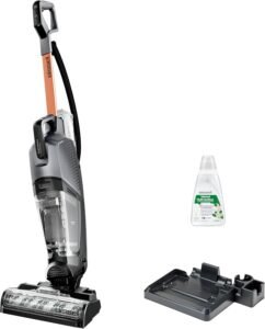 Bissell CROSSWAVE HYRDOSTEAM Multi-Surface Cleaner for Floors & Carpet + Sanitize eliminates 99.9% of bacteria Black 3527E