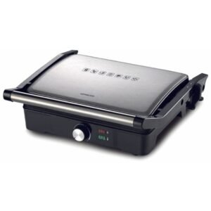 kenwood Health Grill, 3 Adjustable Grill Positions, 2000 W HGM31.000SI Silver