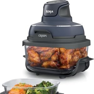 Ninja Crispi FN101 4-in-1 Portable Glass Air Fryer-Cyberspace