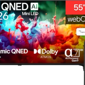 شاشة LG 55QNED70B6T 55 بوصة QNED Mini-LED 4K