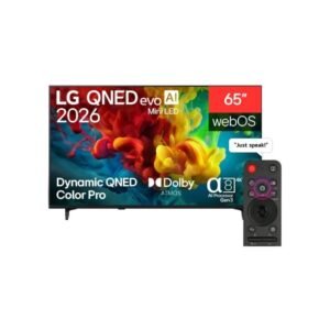 LG 65 inch LG QNED evo AI MiniLED QNED84 4K 144Hz Smart AI TV Magic remote WebOS26 65QNED84B6T